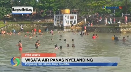 Air Panas Nyelanding, Objek Wisata Alami dan Asri di Bangka Selatan