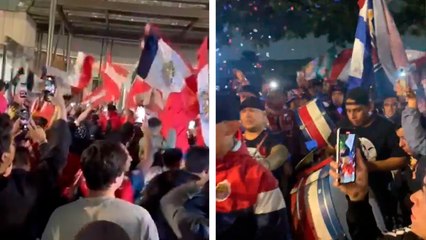 Chivas recibe espectacular serenata de su afición en la CDMX la noche previa al Clásico ante América