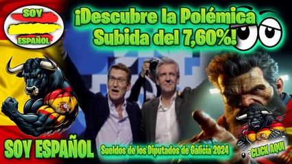 Sueldos de los Diputados de Galicia 2024_ ¡Descubre la Polémica Subida del 7,60%!