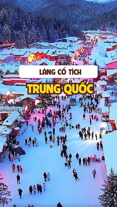 Làng tuyết cổ tích ở Trung Quốc, bạn đã khám phá chưa? #dulich #trungquoc #dulichtrungquoc #travel #china #chinatravel