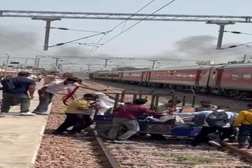 Shriganganagar :  थानाप्रभारी की सूझबूझ व सजगता से बड़ा ट्रेन हादसा टाल