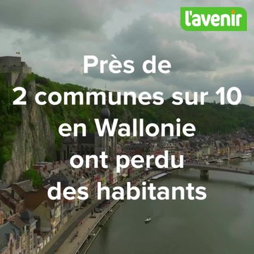 Près de 2 communes sur 10 en Wallonie ont perdu des habitants entre les élections communales de 2018 et 2024