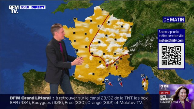 Un ciel dégagé mais des températures fraîches ce samedi