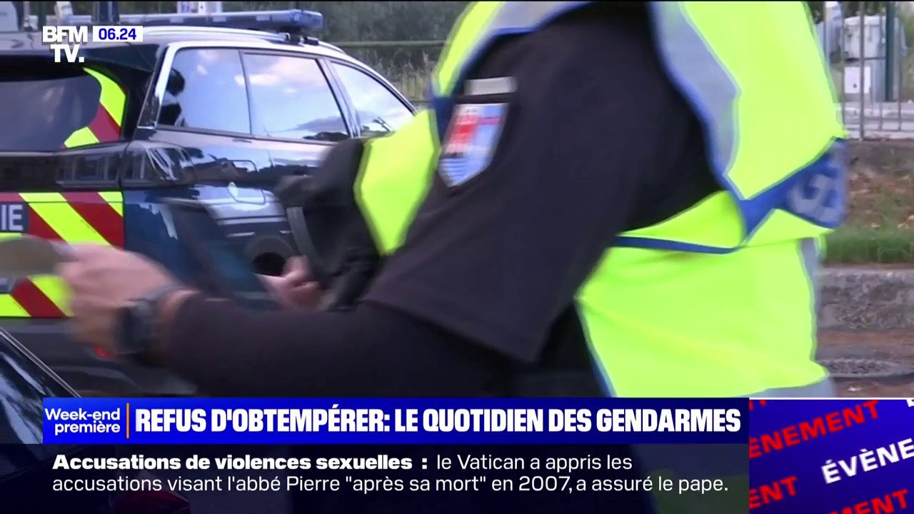 Refus d'obtempérer: "On doit faire preuve de prudence", le quotidien des gendarmes