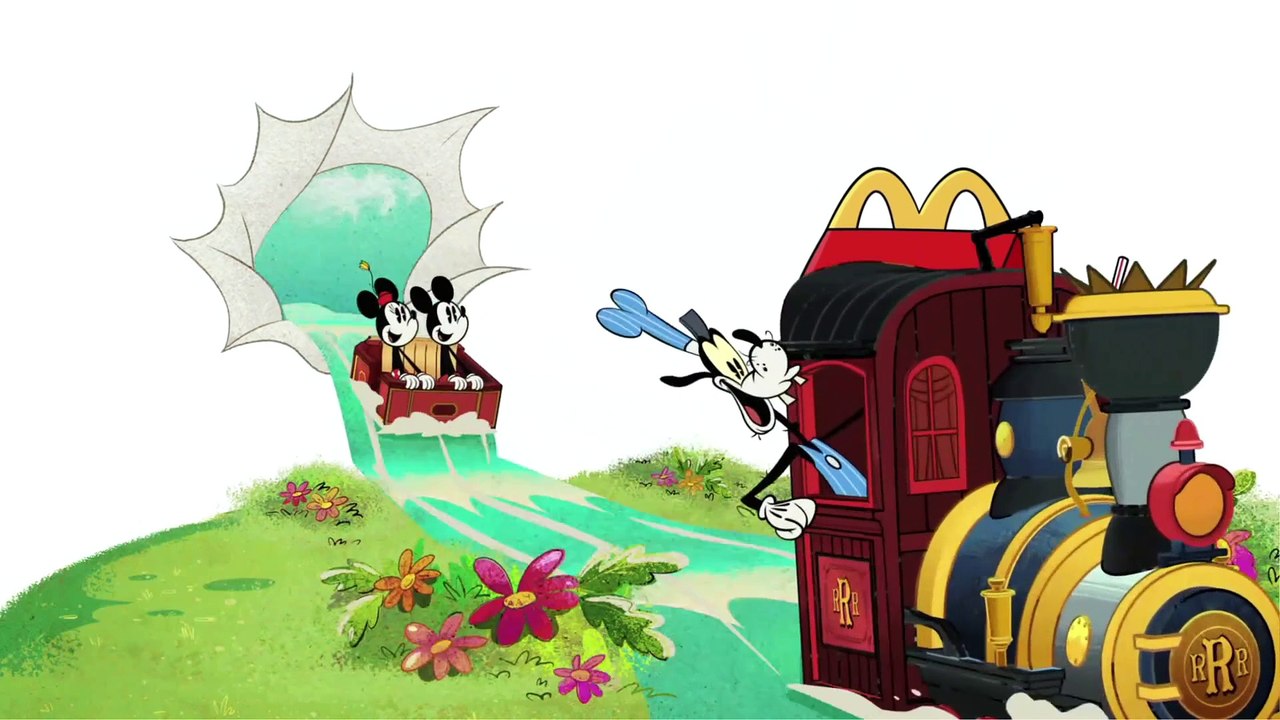 McDonalds Mickey  Minnies Runaway Railway commercial 2020