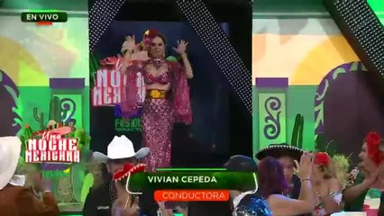 Vivian sorprende con vestuario al estilo Frida Kahlo