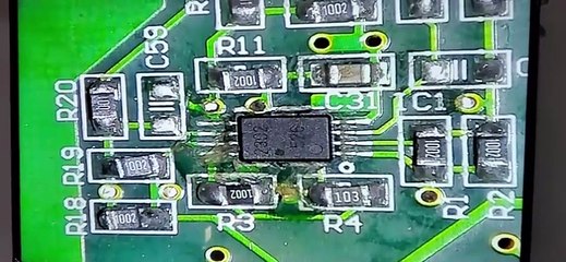 #105 Orient Dc inverter Ac outdoor PCB F1 and E5 error ic 2302 change