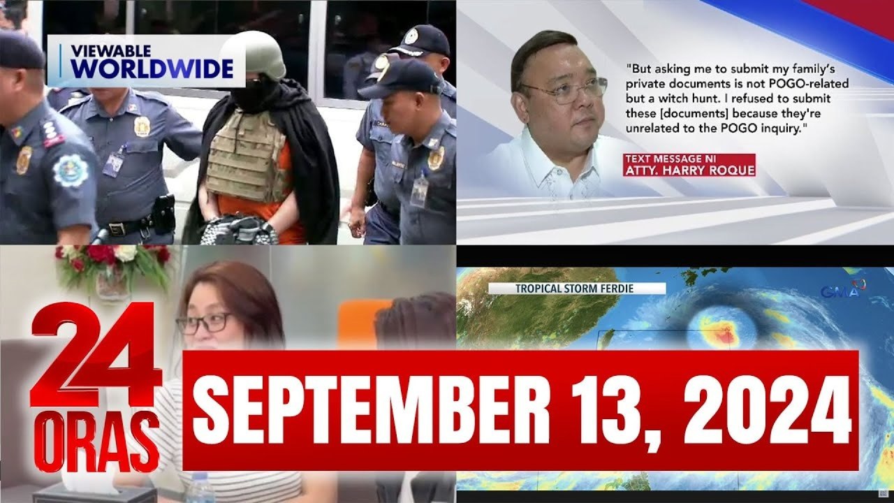 24 Oras Express: September 13, 2024 [HD]