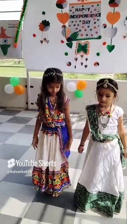 Amazing Independence Day Dance Performance by Kids at Balvatika Parasvilla, Gujarat