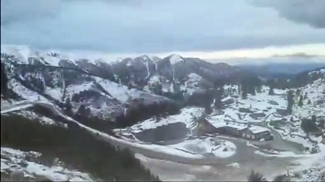 Passo Manghen, sabato mattina: paurose raffiche di vento, fino a 130 chilometri orari