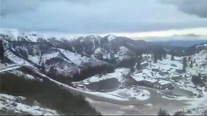 Passo Manghen, sabato mattina: paurose raffiche di vento, fino a 130 chilometri orari