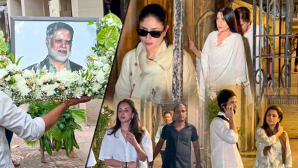 Kareena Kapoor, Tusshar Kapoor जैसे कई सेलेब्स Malaika Arora के पिता के प्रेयर मीट में हुए शामिल