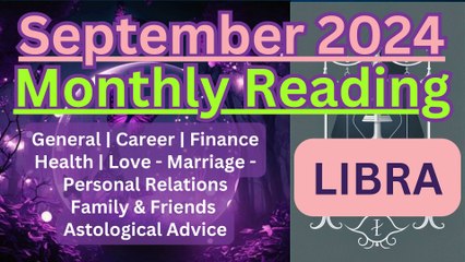 Libra Monthly Horoscope September 2024 with Astrologer Pallav Bhatt #monthlyhoroscope #libraseptember2024 #libramonthlyhoroscope #librahoroscopeseptember2024 #libra