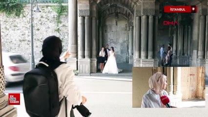 İstanbul'da iki sarayı birbirine bağlayan tarihi geçit, yazı tahtasına döndü