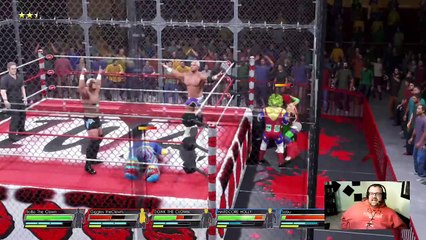 Nerdy Gaming with Arabbidb3aver: IWA action tonight wwe2k22 universe mode