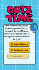 Blue and Colorful Illustrative Animated Quiz Time Mobile Video