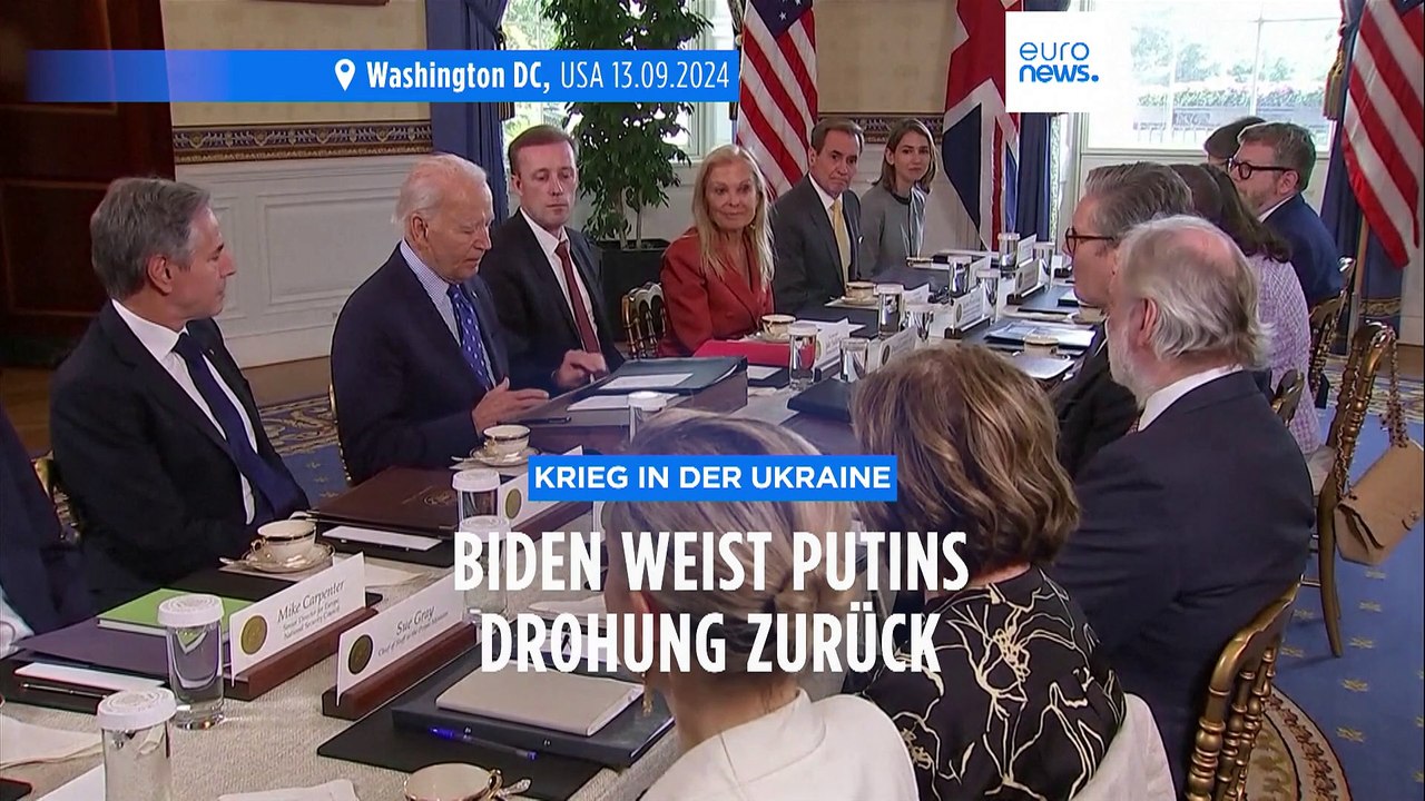 Biden weist Putins Kriegsdrohung zurück