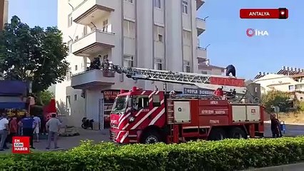 Antalya'da patates kızartırken tavayı ocakta unuttu