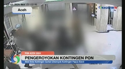 Kapten Tim Sepak Bola PON Sumut Dikeroyok