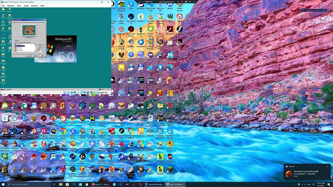 Project '97 in Oracle VM VirtualBox