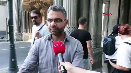 İstanbul'un tarihi köprüsünün içine böyle ettiler
