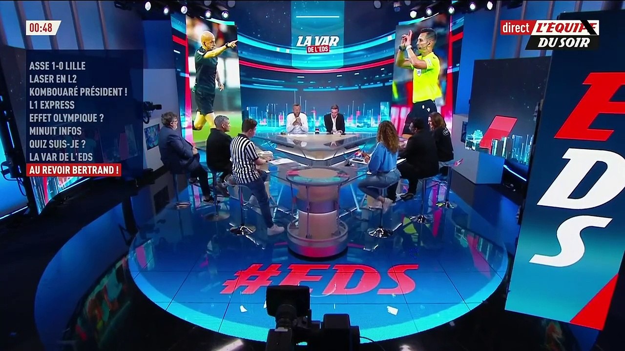 Ému aux larmes, Bertrand Latour fait ses adieux à la chaîne L'Équipe dans "L'Equipe du soir"