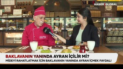 Baklavanın yanında ayran içilir mi?