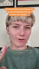 Je monte mon équipe de psychologues ! #sansfiltre