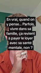 Payer le loyer avec sa santé mentale, ça compte ou pas ? #sansfiltre