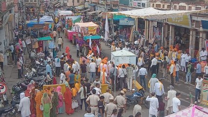 संत दुर्बल नाथ जयंती पर शोभायात्रा और झांकी का आयोजन