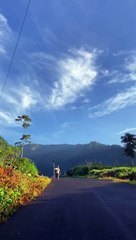 jalan menuju Curuk sikarim Wonosobo Jawa Tengah