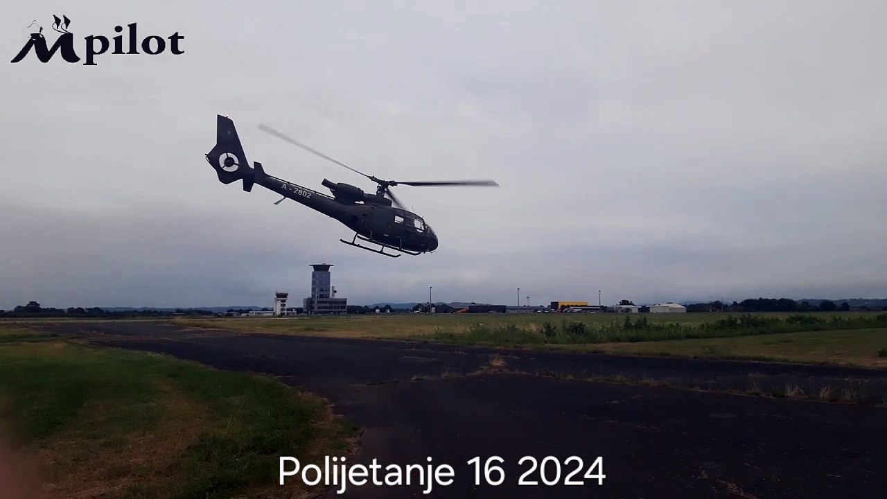 emAEROSPATIALE SA342L Gazelle - Polijetanje 16 Mahovljani S24+ 2024