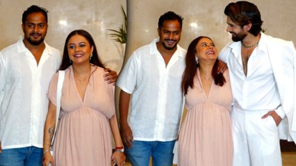 Gopi Bahu Fame Devoleena Bhattarcharjee Attends Vishal Singh's Birthday Party
