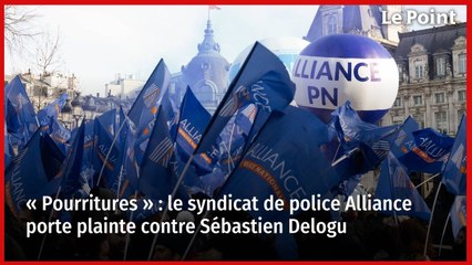 « Pourritures » : le syndicat de police Alliance porte plainte contre Sébastien Delogu