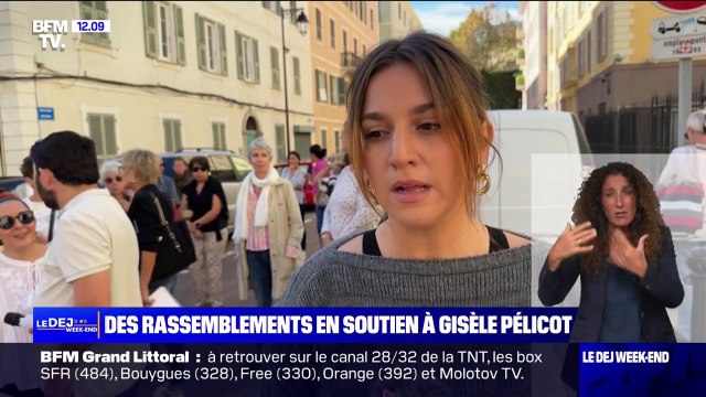 Procès Mazan: des rassemblements en soutien à Gisèle Pélicot