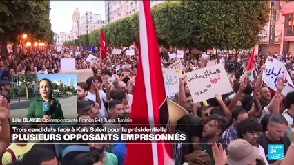 Un millier de tunisiens manifestent  pour "les droits et les libertés"