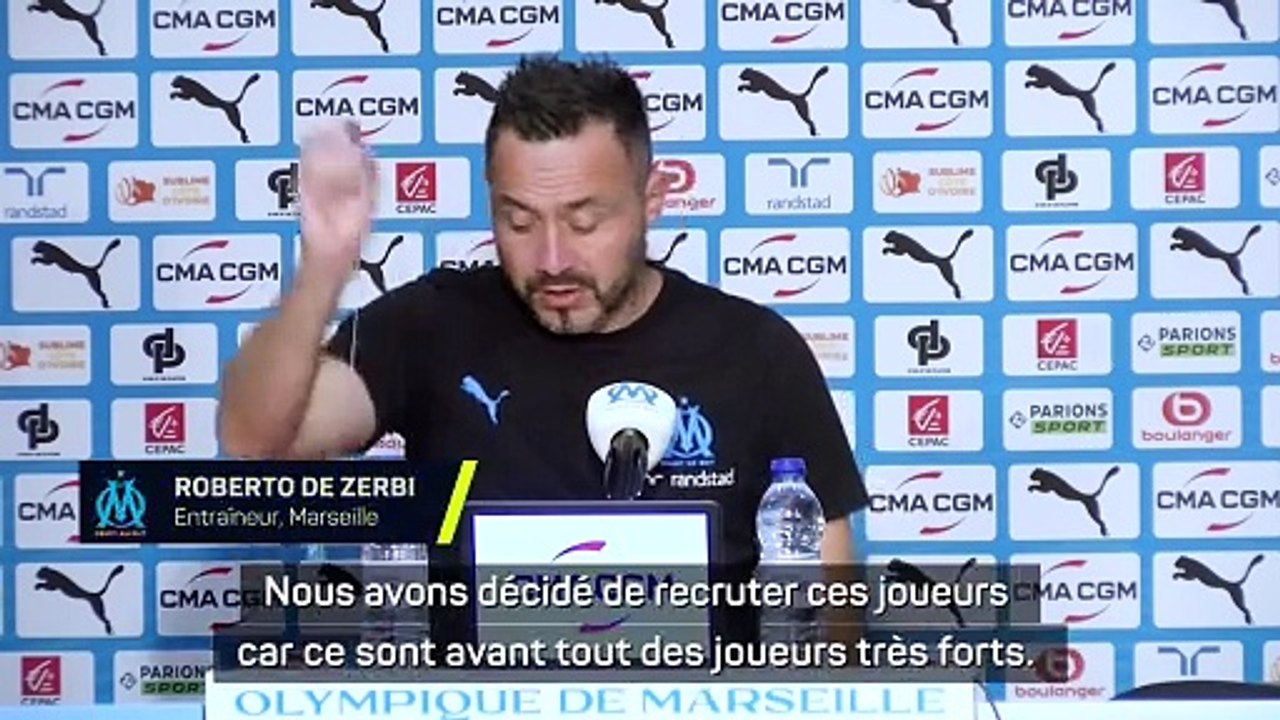 De Zerbi sur les joueurs venus d'Angleterre : "Juste une coïncidence"