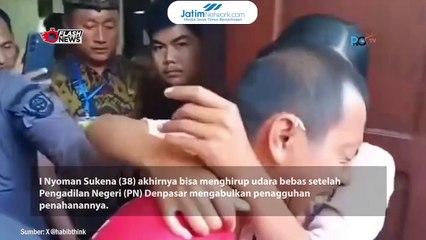 NYOMAN SUKENA AKHIRNYA BISA BEBAS USAI DITAHAN GEGARA PELIHARA LANDAK JAWA