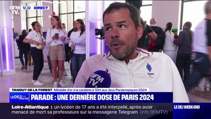 Parade olympique: "Ça va être un moment assez grandiose" estime Tanguy de La Forest, champion paralympique de tir à la carabine à 10m