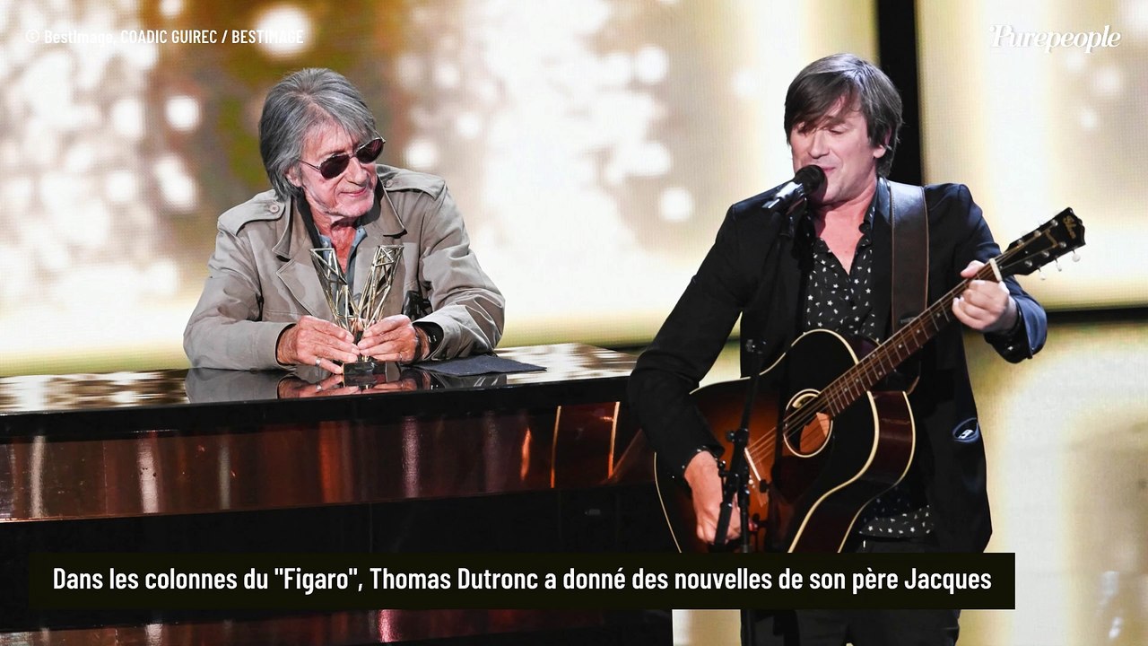 Jacques Dutronc toujours "affecté" trois mois après le départ de Françoise Hardy, son fils Thomas donne de ses nouvelles