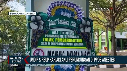 Akui Adanya Perundungan di PPDS Anestesi, Undip dan RSUP Kariadi Minta Maaf