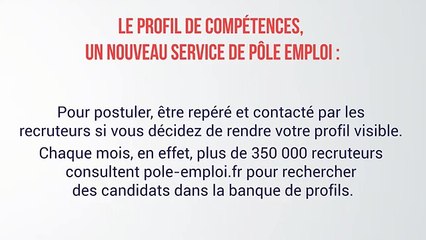 Profil de compétences sur France-Travail