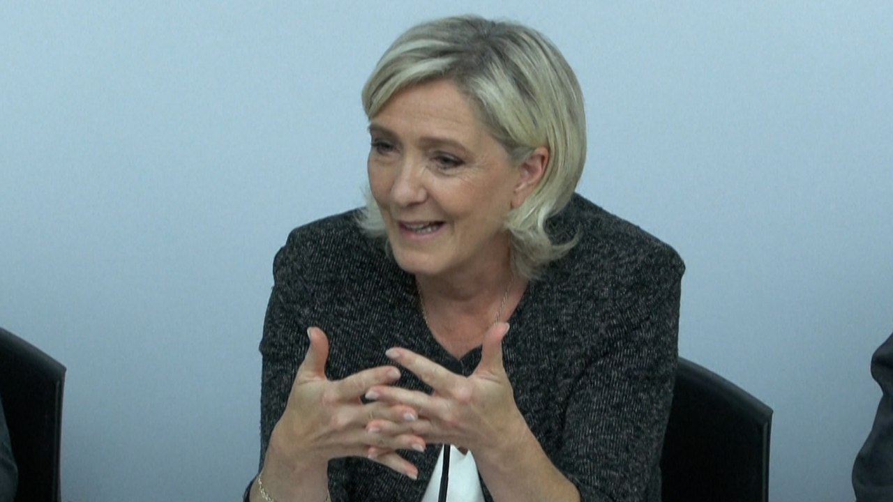 Marine Le Pen appelle à de nouvelles élections législatives dans « dix mois »