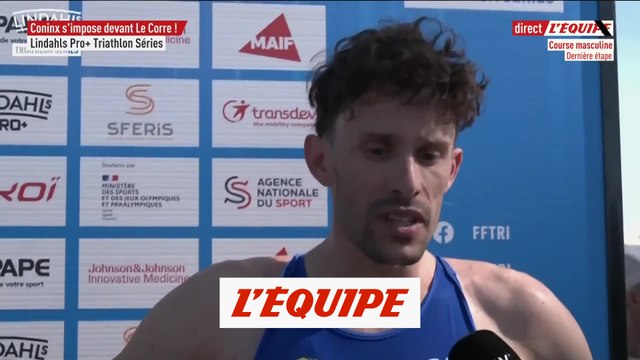 Coninx : « Une belle course, ça fait plaisir » - Triathlon - Ch. France