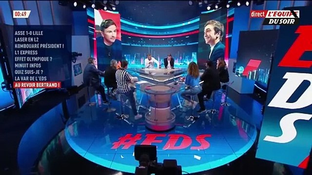 Bertrand Latour en partance pour Canal + a complètement craqué pour ses adieux