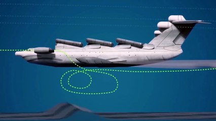 Amphibious ground effect aircraft