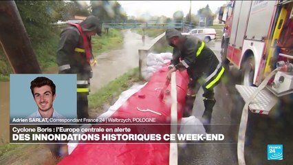 Ouragan Boris : quatre morts en Roumanie dans des inondations