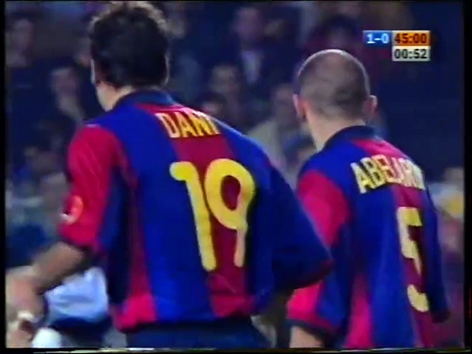 FC Barcelona vs. Real Madrid - La Liga 2000-2001
