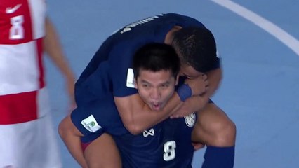 Le replay de Croatie - Thaïlande (MT2) - Futsal - CM