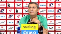 Ernesto Valverde responde a la sequía de goles de Nico e Iñaki